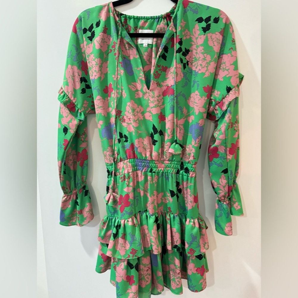 MISA Los Angeles Floral Mini Dress | Size: XS - Picture 6 of 7